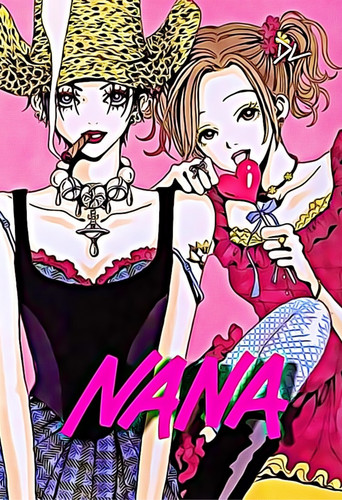 Stampa pop art nana anime - pop,